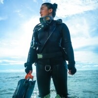 포스엘리먼트 시파단 V3 3mm 세트(여성용) 스쿠버 프리다이빙 웻수트 잠수복